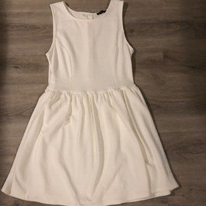 Off White/Cream Patterned Dress